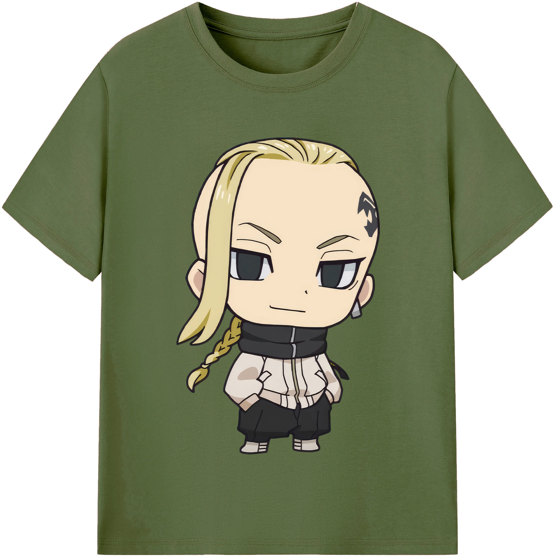 （画像用） 東京リベンジャーズ Tokyo Revengers 綿100％半袖Tシャツ（フロントプリント）